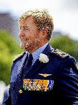 King Willem Alexander At The Veterans Day - The Hague