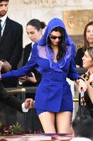 Kendall Jenner   Leaves The Hotel To Attend The Final Celebration Of The Bezos Wedding - Venice