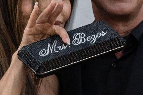 Jeff Bezos and Lauren Sanchez Leaves The Hotel - Venice