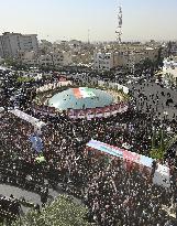 State funeral in Tehran for military commanders killed by Israel