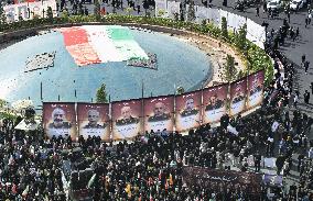 State funeral in Tehran for military commanders killed by Israel