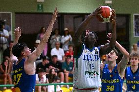 BASKET - Evento - Under 20 - Memorial De Silvestro/Trofeo Meneghin - Italia vs Romania