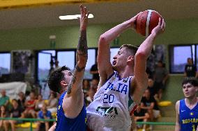 BASKET - Evento - Under 20 - Memorial De Silvestro/Trofeo Meneghin - Italia vs Romania