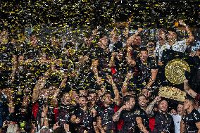French Top 14 rugby union final match between the Stade Toulousain (Toulouse) and Union Bordeaux-Begles (UBB)  - Paris