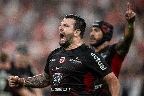 French Top 14 rugby union final match between the Stade Toulousain (Toulouse) and Union Bordeaux-Begles (UBB)  - Paris