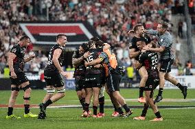 French Top 14 rugby union final match between the Stade Toulousain (Toulouse) and Union Bordeaux-Begles (UBB)  - Paris