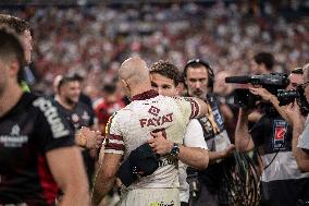 French Top 14 rugby union final match between the Stade Toulousain (Toulouse) and Union Bordeaux-Begles (UBB)  - Paris