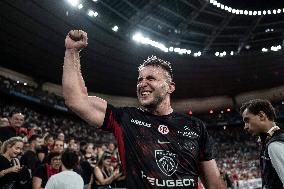 French Top 14 rugby union final match between the Stade Toulousain (Toulouse) and Union Bordeaux-Begles (UBB)  - Paris
