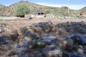 Flood in Hami