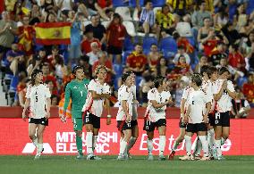 Football: Friendly between Japan and Spain