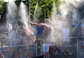 France On Heatwave Alert - Paris