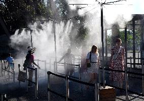 France On Heatwave Alert - Paris