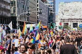 Milano Pride 2025 parade - Italy