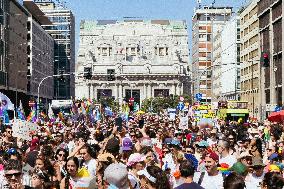 Milano Pride 2025 parade - Italy