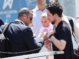 The Bezos Wedding - Prince Hussein and Princess Rajwa Al Hussein Departure