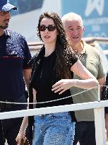 The Bezos Wedding - Prince Hussein and Princess Rajwa Al Hussein Departure