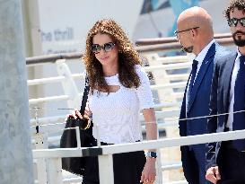 The Bezos Wedding - Queen Rania of Jordan Departure