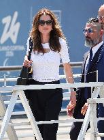 The Bezos Wedding - Queen Rania of Jordan Departure