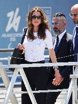 The Bezos Wedding - Queen Rania of Jordan Departure