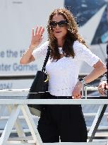 The Bezos Wedding - Queen Rania of Jordan Departure