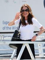 The Bezos Wedding - Queen Rania of Jordan Departure