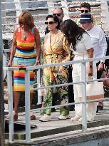 The Bezos Wedding - Oprah Winfrey, Kris Jenner, Gayle King Departure