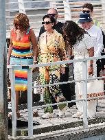 The Bezos Wedding - Oprah Winfrey, Kris Jenner, Gayle King Departure