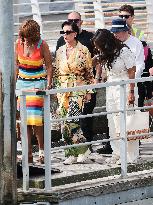 The Bezos Wedding - Oprah Winfrey, Kris Jenner, Gayle King Departure