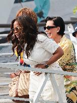 The Bezos Wedding - Oprah Winfrey, Kris Jenner, Gayle King Departure