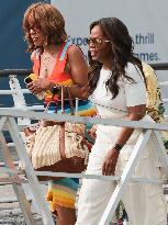 The Bezos Wedding - Oprah Winfrey, Kris Jenner, Gayle King Departure