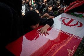 Funeral Procession Tehran Iran