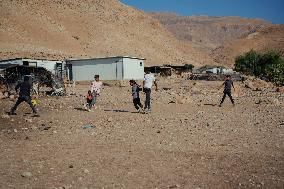 Settler Harassment in the Jordan Valley