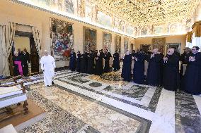 Pope Leo XIV During A Private Audience - Vatican