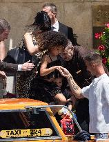 Khloe Kardashian leaves Gritti Hotel after the wedding of Jeff Bezos - Venice