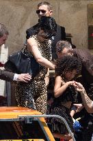 Khloe Kardashian leaves Gritti Hotel after the wedding of Jeff Bezos - Venice