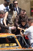 Khloe Kardashian leaves Gritti Hotel after the wedding of Jeff Bezos - Venice