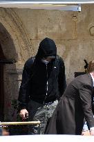 Leonardo DiCaprio leave Gritti Hotel in Venice