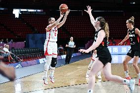 BASKET - Basket Internazionali - FIBA EuroBasket Women - Czechia vs Germany - Classification Game for 5th Place
