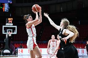 BASKET - Basket Internazionali - FIBA EuroBasket Women - Czechia vs Germany - Classification Game for 5th Place