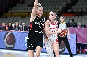 BASKET - Basket Internazionali - FIBA EuroBasket Women - Czechia vs Germany - Classification Game for 5th Place