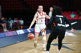 BASKET - Basket Internazionali - FIBA EuroBasket Women - Czechia vs Germany - Classification Game for 5th Place