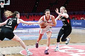 BASKET - Basket Internazionali - FIBA EuroBasket Women - Czechia vs Germany - Classification Game for 5th Place