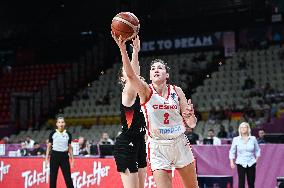 BASKET - Basket Internazionali - FIBA EuroBasket Women - Czechia vs Germany - Classification Game for 5th Place