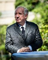 François Bayrou at Inter-Ministerial Committee for the 2030 Olympic - Briancon