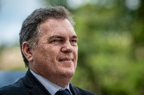 François Bayrou at Inter-Ministerial Committee for the 2030 Olympic - Briancon