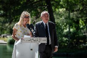 François Bayrou at Inter-Ministerial Committee for the 2030 Olympic - Briancon