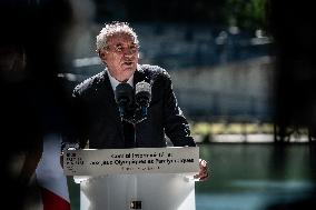François Bayrou at Inter-Ministerial Committee for the 2030 Olympic - Briancon