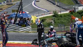Crash Between Antonelli vs. Verstappen - Formula 1 - MSC Cruises Austrian Grand Prix 2025