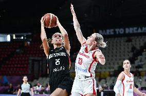BASKET - Basket Internazionali - FIBA EuroBasket Women - Czechia vs Germany - Classification Game for 5th Place