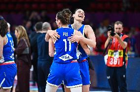 BASKET - Basket Internazionali - FIBA EuroBasket Women - France vs Italy - 3rd Place Game